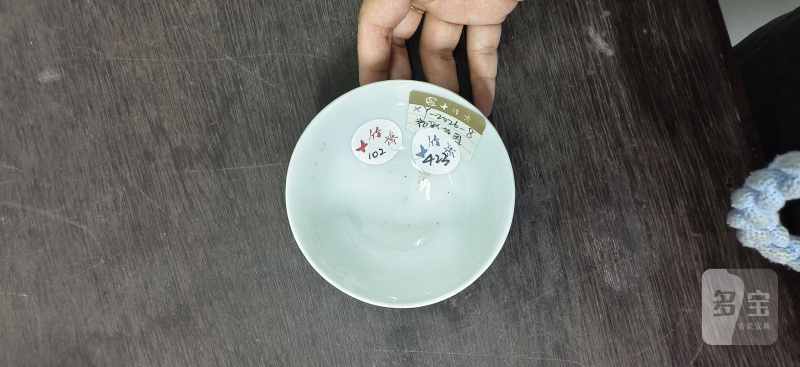 清 粉彩花卉纹杯 - 图7